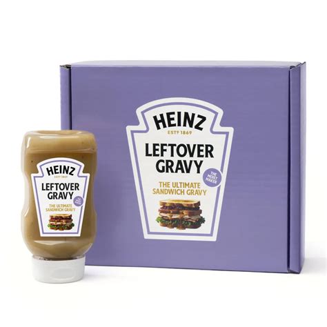 HEINZ Leftover Gravy Kit - Homestyle Turkey Gravy in a Squeeze Bottle ...
