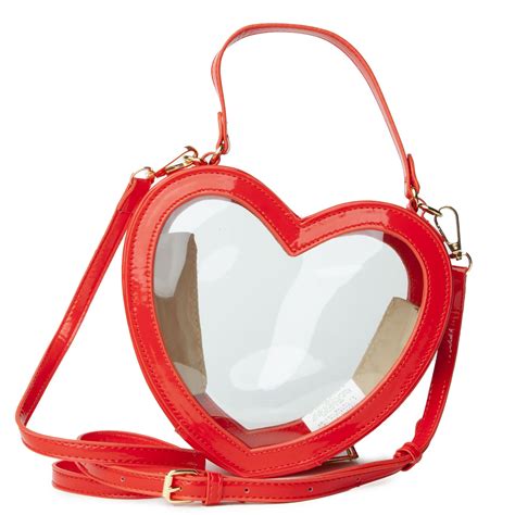 H&D ACCESSORIES, INC Heart Shape Bag HPC5418RD - Shiekh