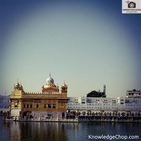 View of Golden Temple, Amritsar India [1080x1080] | 🥷 Knowledge Ninja