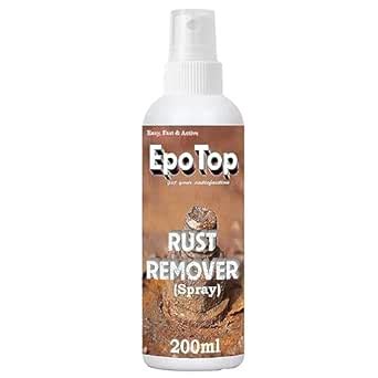 EpoTop | Powerful Rust Remover Spray 200ml For Metals, Steel, Utensils ...