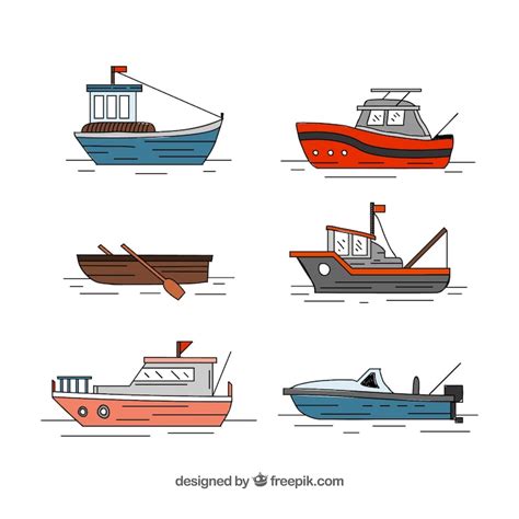 Fishing boat drawing Images - Free Download on Freepik