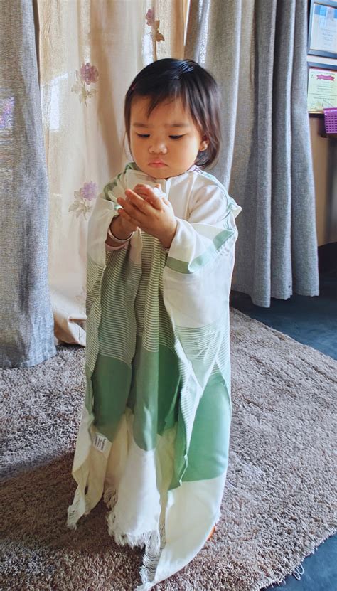 Thin Bamboo Baby Poncho- Malabar Green