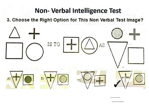 SOLUTION: Non verbal intelligence test - Studypool