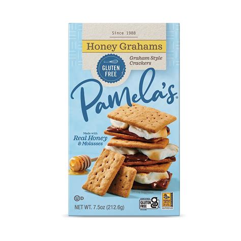 Pamela'S Gluten Free Graham Crackers, Honey, Pie Crust, S'Mores ...
