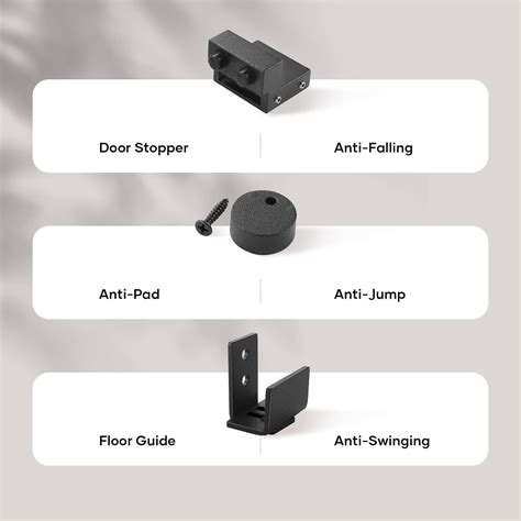 Buy FREDBECK 3FT Mini Small Cabinet Sliding Barn Door Hardware Kit J ...