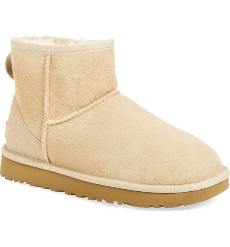UGG® UGG Classic Mini II Genuine Shearling Lined Boot (Women ...