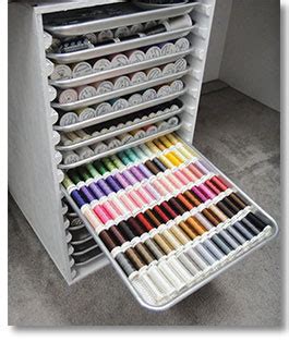 Image result for Machine Embroidery Thread Storage Drawer Unit