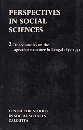 Buy Perspectives in Social Sciences Two: Three Studies on the Agrarian ...