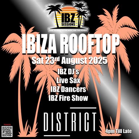 IBIZA ROOFTOP, District Cardiff, 23 August 2025 | AllEvents