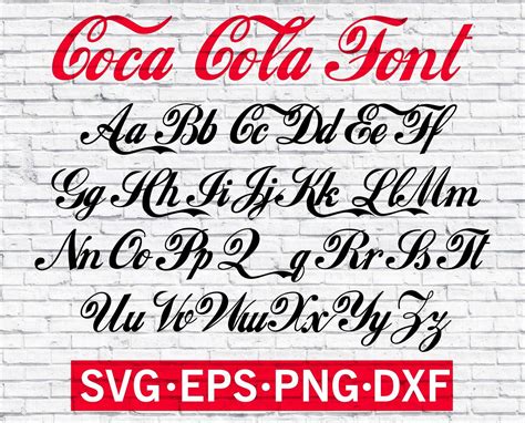Pin di TANYA su Font Ideas | Coca cola, Script, Svg