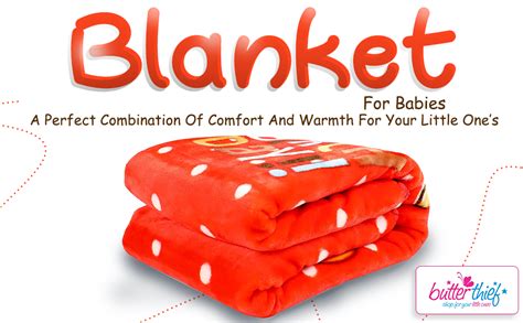 Butterthief Cartoon Print Lightweight Baby Blanket for Babies | Soft ...