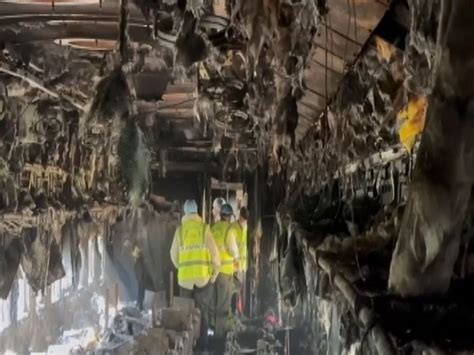 Benapole Express train fire: CID, forensic team starts gathering ...