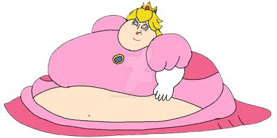 Super sized Mario Bros: princess peach by sonicthehedgehogfanb on ...