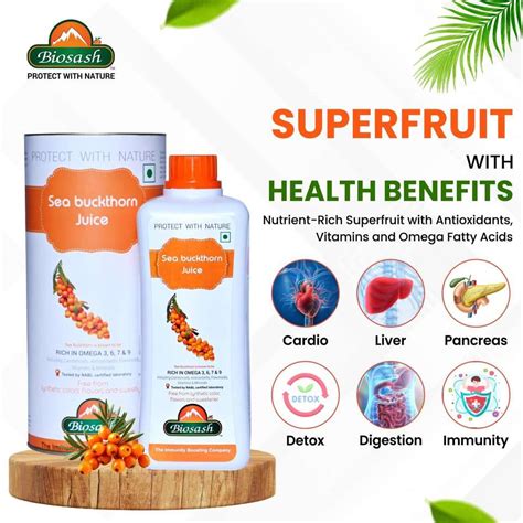 BIOSASH Sea buckthorn Juice Price in India - Buy BIOSASH Sea buckthorn ...