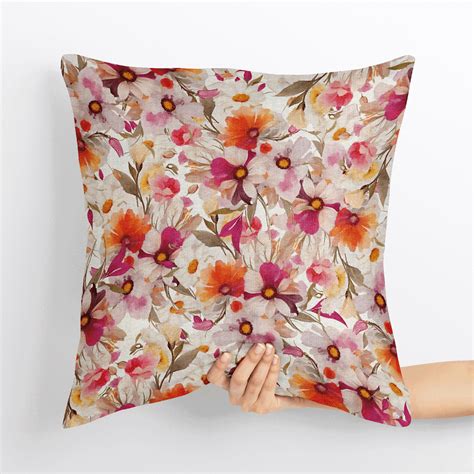 Buy Blossom Whisper Velvet Cushion Cover Online in India - Lushlyf