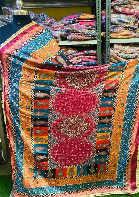 Mirror Work Dupatta Handwork Dupatta 2025APRIL1750 – Valaika Design
