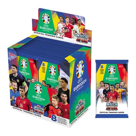 Buy Topps Official Euro 2024 Match Attax - Full Box - 36 packets of ...