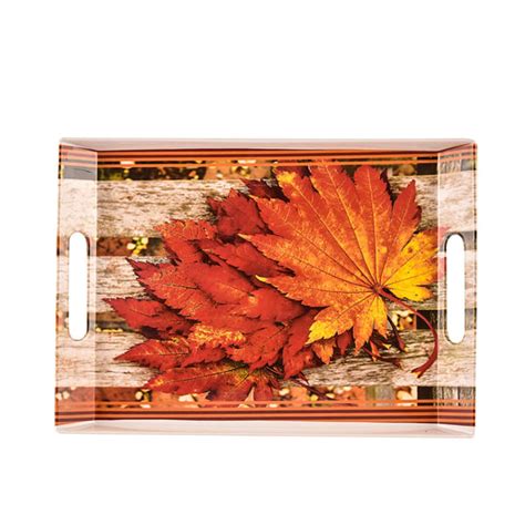 SND Homes Premium Melamine Break Resistant Serving Tray Set Shape-Ocean ...