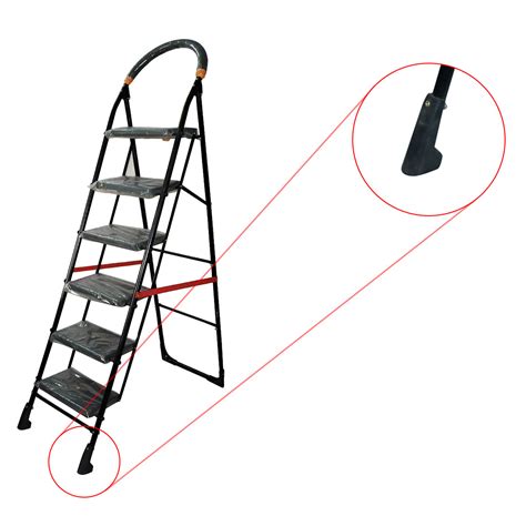 Inaithiram SL6SN Foldable Step Ladder 150kg Capacity with 6 Steps