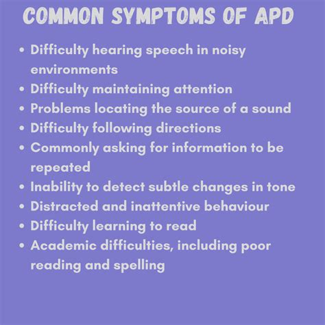 A blueprint to an auditory processing disorder