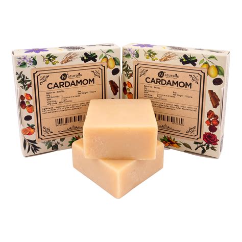 Hand-Milled Luxury Cardamom Solid Soap Bar, Made using century old Col ...