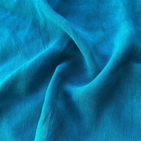44" Neon Blue 100% Tencel Lyocell Cupro Georgette 4.5 OZ Light Woven ...