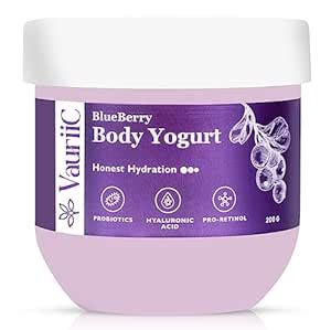 Buy VauriiC Blueberry Body Yogurt 200 gm | For Dry to Very Dry Skin ...