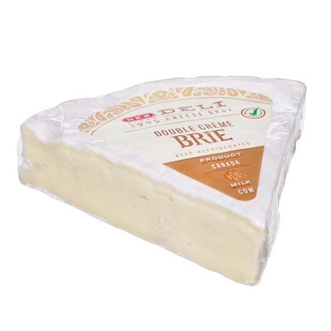 H-E-B Deli Double Creme Brie Cheese - Fresh Cut - Shop Cheese at H-E-B