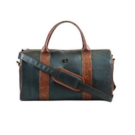 Buy Ligo Bags Classic Trail Duffle Bag With Detachable Strap - Green (L ...