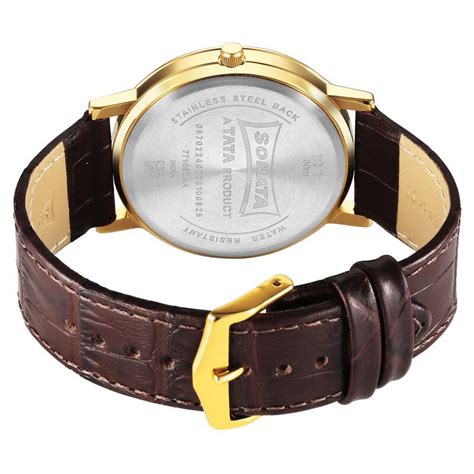 Sonata Utsav Quartz Analog Silver Dial Watch for Men