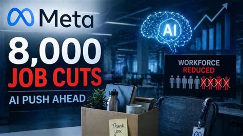 Meta layoffs: What we know about 8,000 job cuts and AI push