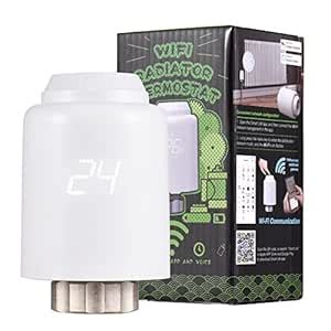 Ubervia® Thermostatic Radiator Valve Programmable Smart Radiator ...