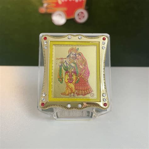 Shoppersduniya Radha Krishna Car Dashboard | Showpiece Décor Car Idol ...