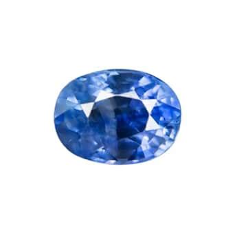 RARE-GEMS Kashmir Blue Sapphire Stone 7.65 Ratti 7.00 Carat Pure ...