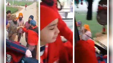 Punjab shocker! Angry armed mob surrounds school bus after it runs over ...
