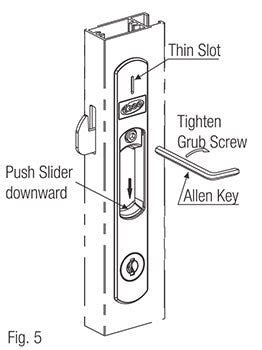 EBCO Sliding Windows lock 1925(With key) P-SWL-1K - KnobsKart.com, Flat ...