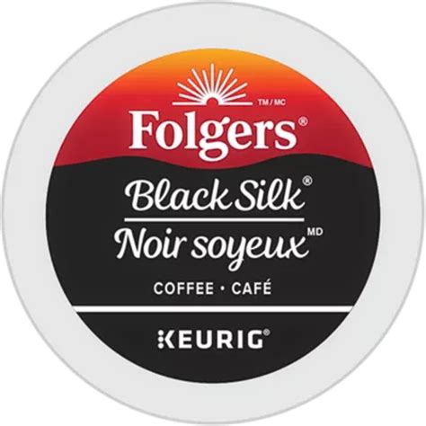 FOLGERS BLACK SILK KCUP – Canteen Canada