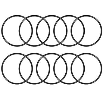 uxcell O-Rings Nitrile Rubber 34mm x 38mm x 2mm Seal Rings Sealing ...