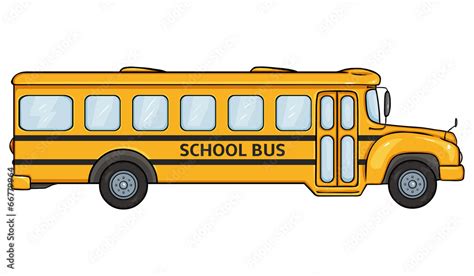 Image result for Bus Side View Cartoon PNG