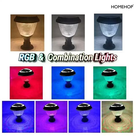 Solar lights for gate pillars outdoor led light at affordable price ...