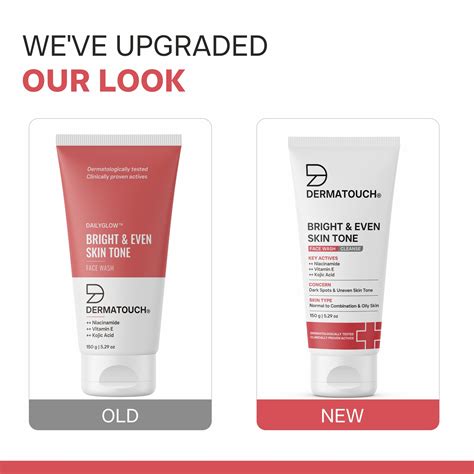 Buy Dermatouch Dermatouch Bright & Even Tone Face Wash With Niacinamide,...
