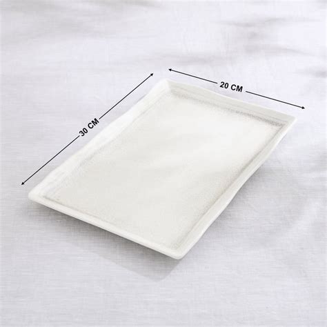 Buy Silvano Melamine Rectangular Platter - 30x20cm from Home Centre at ...
