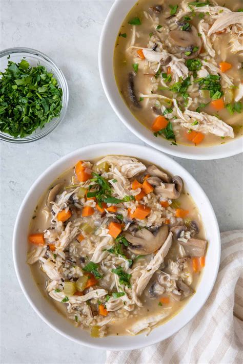 Chicken And Wild Rice Soup Recipe Creamy Chicken And Wild Rice Soup