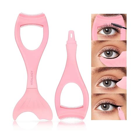 Vitalogy - Eyeliner Mascara Shield Applicator Guard Wand, Reusable ...