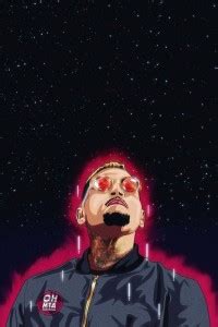 Chris Brown American singer Matte Finish Poster Paper Print - Animation ...