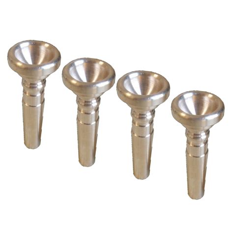 4 Pieces Trumpet Bugle Mouthpiece Brass Instrument... – Grandado