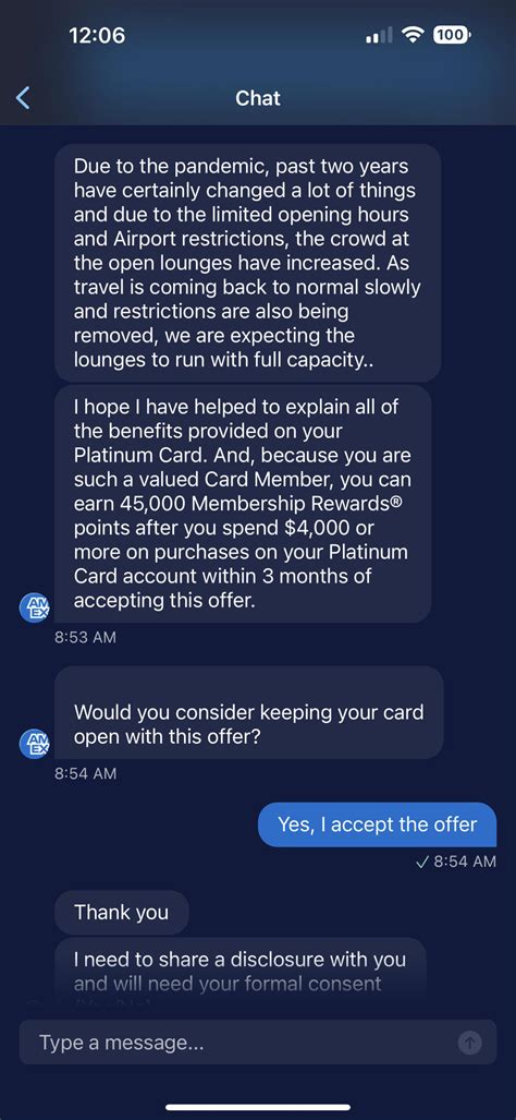 Platinum retention offer: 45K points after 4k spending in 3 months : r/amex