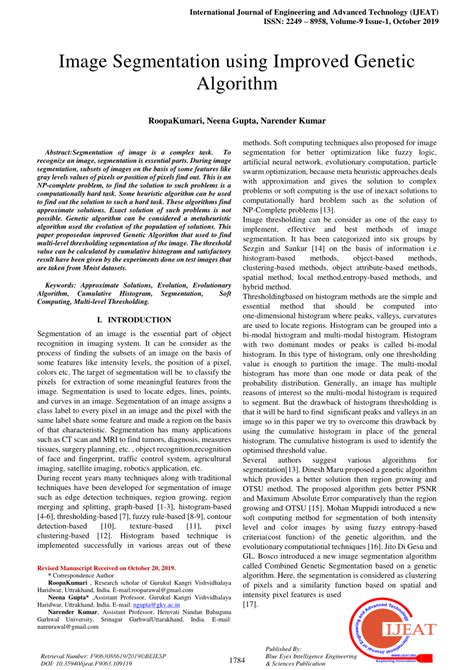 Image result for Genetic Algorithm Image Segmentation MATLAB