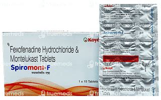 Spiromont F Tablet 15: Uses, Side Effects, Price & Substitutes