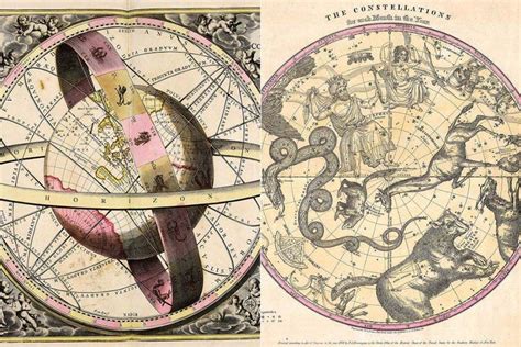 Image result for Equirectangular Constellation Chart